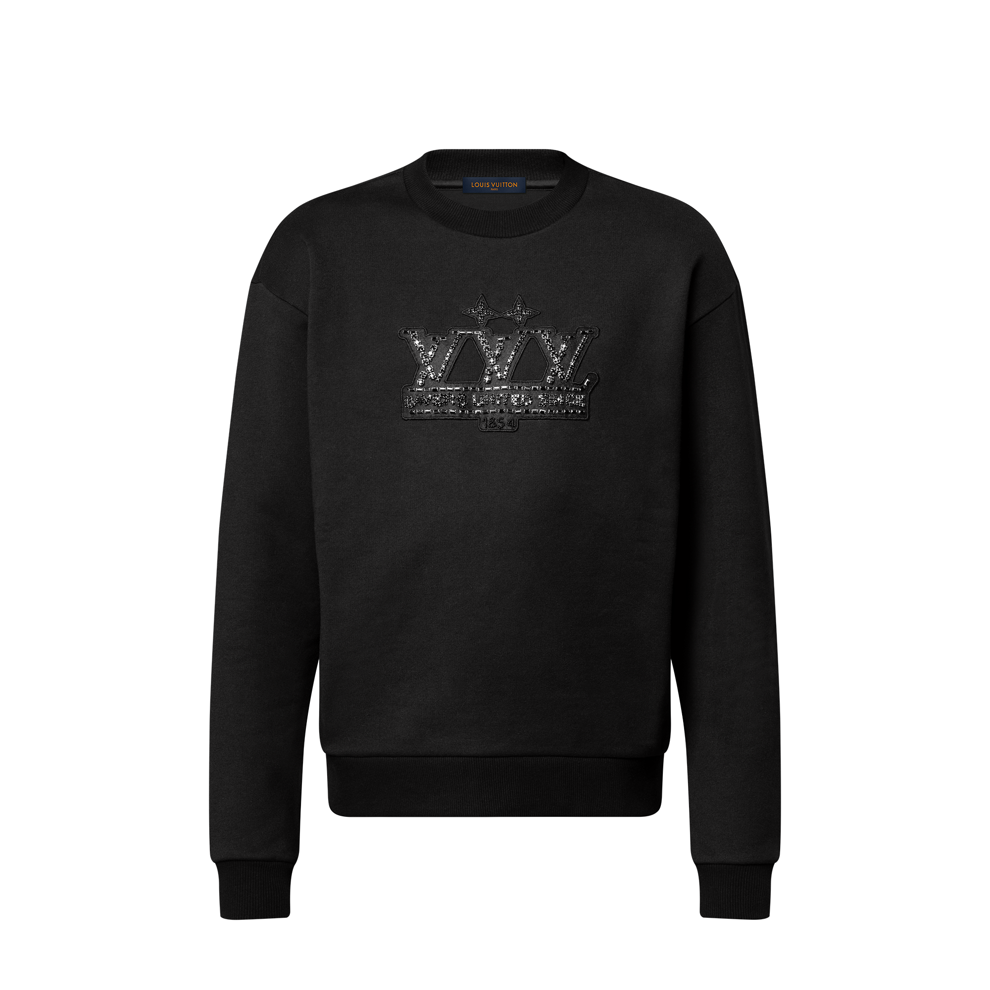 LOUIS VUITTON ブラック スウェット S LOUIS VUITTON ブラック スウェット S